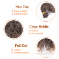 ʻO ka lauoho Synthetic Bulk Deep Wave Crochet Hair Extension